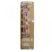 （まとめ）アンブルカラー 鈴付 ポッポ ピンク【×5セット】 (犬用品/首輪)