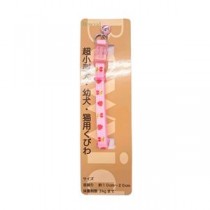 （まとめ）アンブルカラー 鈴付 フルーツ ピンク【×5セット】 (犬用品/首輪)