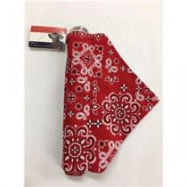 バンダナクッションカラー M レッド (犬用品/首輪)