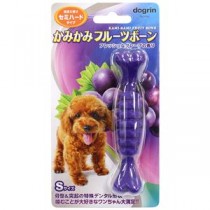 （まとめ）かみかみフルーツボーン セミハード Sサイズ グレープ【×5セット】 (犬用玩具)