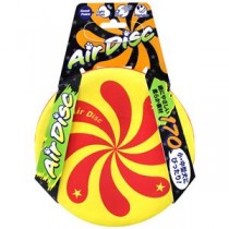 （まとめ）エアディスクソフト 170 イエロー【×3セット】 (犬用玩具)