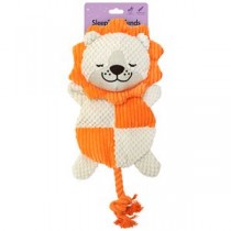 （まとめ）スリーピングフレンズ らいおん【×3セット】 (犬用玩具)