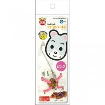 （まとめ）ハムちゃんのうきうきハーネス ピンク【×3セット】 (小動物用品/首輪・リード)