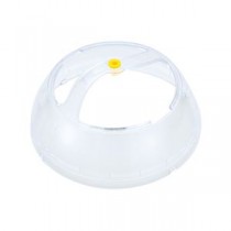 （まとめ）2階でくるくる ランニングボール（透明部分）S・M共用【×6セット】 (小動物用品)