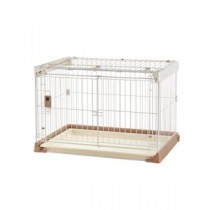 お掃除簡単ペットケージ 900 ブラウン (ペット住関連用品/ケイジ・サークル/犬用ケイジ)