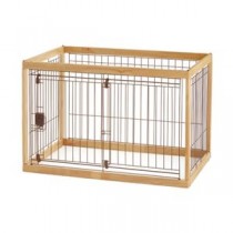 木製ペットサークル 90-60 ナチュラル (ペット住関連用品/ケイジ・サークル)