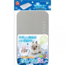 うさちゃんのひんやりクールアルミプレート (小動物用品)