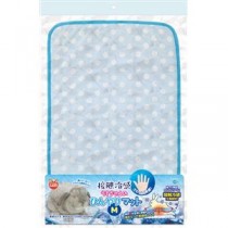 （まとめ）接触冷感 うさちゃんのひんやりマット M【×2セット】 (小動物用品)