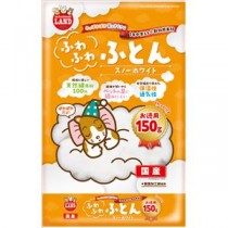 （まとめ）ふわふわふとん スノーホワイト お徳用 150g【×5セット】 (小動物用品/マット)