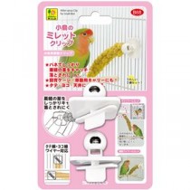 （まとめ）小鳥のミレットクリップ 2個【×5セット】 (鳥用品/食器・水飲み・給餌用品)