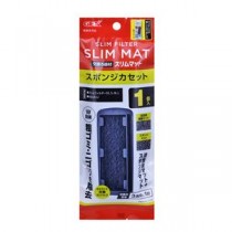 （まとめ）スリムフィルター交換ろ過材 スポンジカセット1個入-N【×6セット】 (観賞魚/水槽用品)