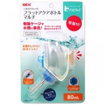 （まとめ）ハビんぐ フラットアクアボトル マルチ80ml【×3セット】 (小動物用品/食器・給水器)