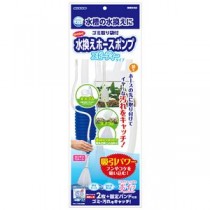 （まとめ）らくらくメンテ 水換えホースポンプ【×5セット】 (観賞魚/水槽用品)
