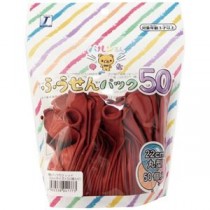 (まとめ) バルンるん 風船パック50個入 レッド 【×2セット】