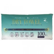 使い捨てドライタオル薄手 100枚×80P