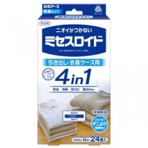 (まとめ) ミセスロイド引き出し用24個入 1年防虫 【×2セット】