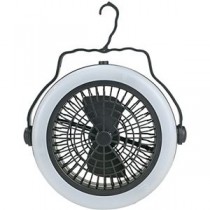 WINTECH 乾電池対応LEDランタン（ファン機能搭載） KCL-120BF