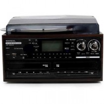 WINTECH スピーカー搭載ダブルCD（書込対応）マルチオーディオプレーヤー KRP-309MCWS
