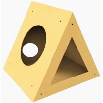 （まとめ） L'ange 無限アレンジ！小動物の秘密基地 トライアングル mini 【×6セット】 （小動物用品）