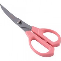 ニッケン刃物 キッチンハサミ CURVEST ピンク CU-18P