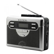 WINTECH オートリバース再生対応ラジオ付テープレコーダー PCT-11R2