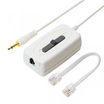 ミヨシ 通話録音アダプタ 受話器用 DSP-H44／WH