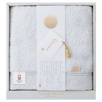 JAPAN MEIFU selection 楠橋紋織謹製 天の川 バスタオル グレー 22311607