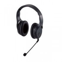 エレコム 無線ヘッドセット／2.4GHzワイヤレス／オーバーヘッド型／マイクアーム付き／USB-Aアダプタ付／両耳／ブラック HS-HPW01BK