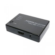 ミヨシ HDMIセレクタ FULLHD対応 3ポート HDS-FH01／BK