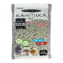 （まとめ）KAMIYUKA 紙床 消臭剤入り 450g （小動物用品） 【×3セット】