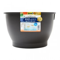 じょうろでキレイメダカ鉢 丸30 黒 （観賞魚用品／水槽用品）