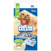 大王製紙 キミおもい パワフル消臭シート ワイド 36枚 （犬用／衛生用品）