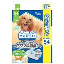 大王製紙 キミおもい パワフル消臭シート ワイド 54枚 （犬用／衛生用品）