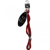 （まとめ）DoggyMan  MD4011 細丸リード 4mm レッド 犬具/リード 【×5セット】