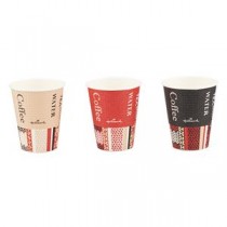 （まとめ） サンナップ エンボスカップホールマークカフェ 260ml 50個 【×3セット】