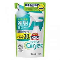 （まとめ） 花王 バスマジックリンエアジェット ハーバルシトラス詰替350ml 【×5セット】