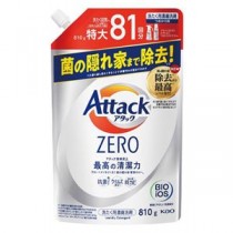 （まとめ） 花王 アタックZERO つめかえ用 810g 【×2セット】