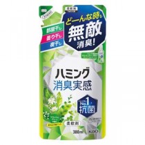 （まとめ） 花王 ハミング消臭実感 つめかえ用 380ml 【×5セット】