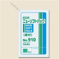 （まとめ） シモジマ ニューソフトパック No.910 紐付 【×10セット】