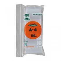 （まとめ） セイニチ ユニパック A-4 100枚入 【×5セット】