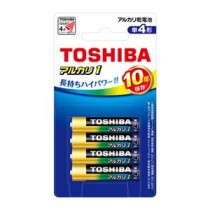 （まとめ） 東芝 アルカリ乾電池 アルカリ1 単4 4本フック 【×5セット】