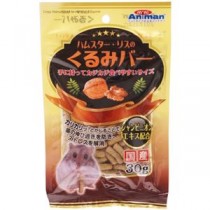 （まとめ）ドギーマンハヤシ ハムスター・リスのくるみバー 30g ハムスターフード 【×10セット】