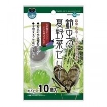 （まとめ）マルカン 鈴虫の夏野菜ゼリー 7g×10個 昆虫フード 【10セット】
