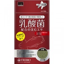 （まとめ）トレビオ らんちゅうのエサ 沈下性 100g 金魚用フード 【×5セット】