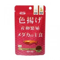 （まとめ）色揚げメダカの主食 30g 川魚用フード 【×5セット】