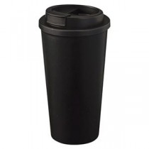 【5個セット】 ダブルウォールタンブラー550ml（コーヒー配合タイプ） ブラック 22449204X5