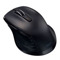 Digio デジオ F_line Bluetooth静音5ボタンBlueLEDマウス Mサイズ ブラック MUS-BKF146BK