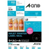 エーワン ラベルシールIJ超耐水マット15面62415 20枚