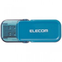 エレコム フリップキャップ式USBメモリMF-FCU3032GBU ブルー(BU)