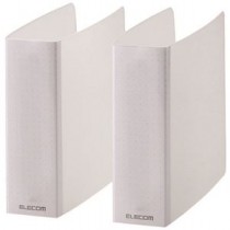 【まとめ】 エレコム DVD・CDファイル CCD-B01WCR 2冊入 クリア 【×3セット】